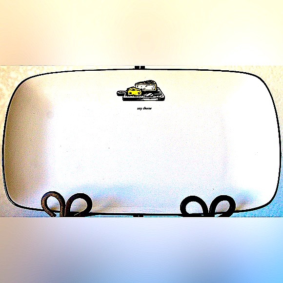 KATE SPADE NEW YORK LENOX HORS D’OEUVRES TRAY NEW CONCORD SQUARE CAUSE A STIR - Picture 2 of 8